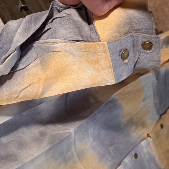 New long tie dye shacket/ dress - Picture 9 of 13